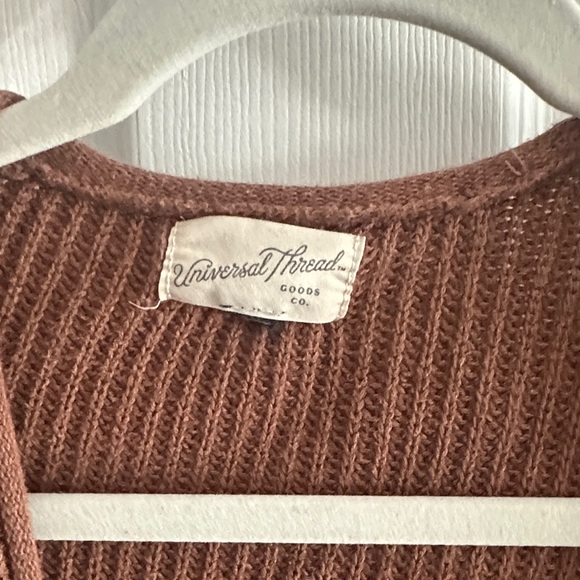 Universal Thread Rust Open-Front Cardigan - Picture 2 of 2